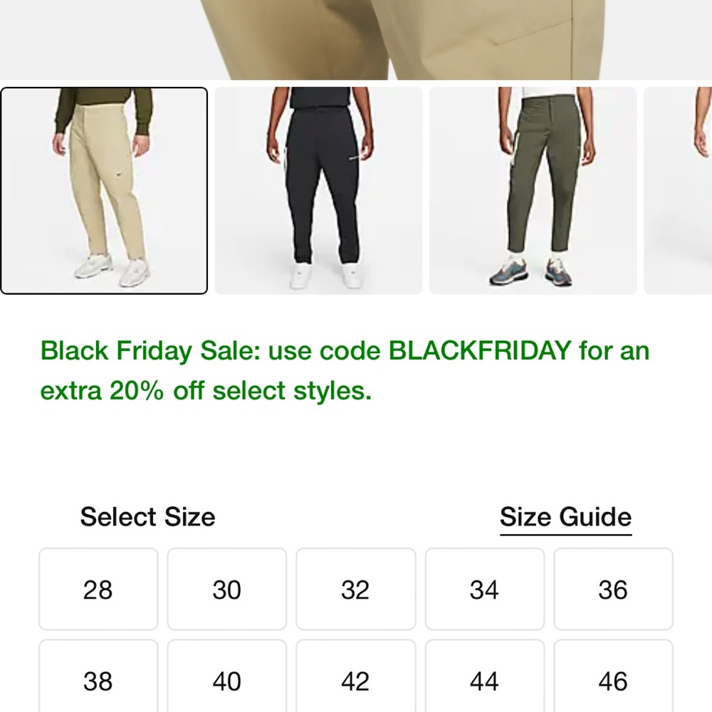 Nike -Taper Leg pants